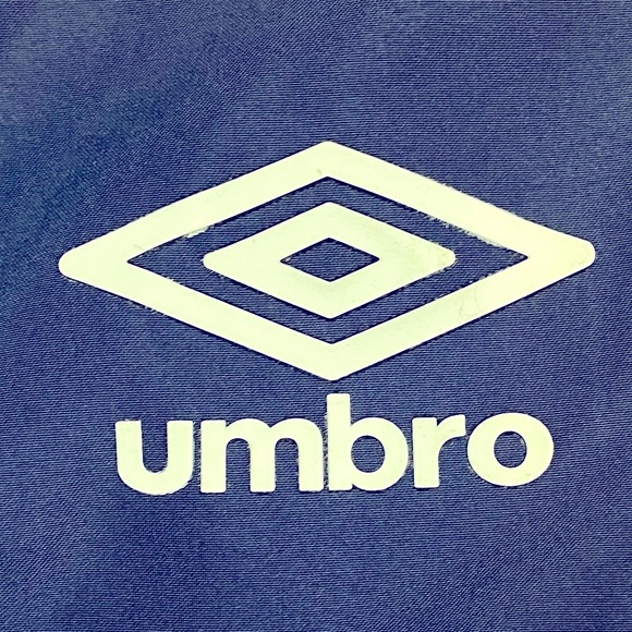 Umbro Premier League Men’s Sporty Style Blue Button Up Jacket Size Medium NEW - Picture 6 of 9